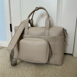 Monos metro duffel in ivory